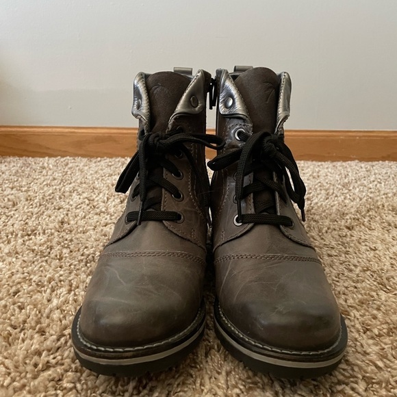 Dromedaris Karissa Boot Lace Up Ankle Boot Size 37 - Picture 4 of 11